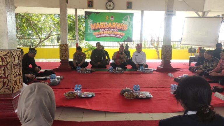 Gali Kearifan Lokal Melalui Seni dan Budaya Serdik Sespimmen Angkatan 63 Pelajari Art Policing di Mojokerto