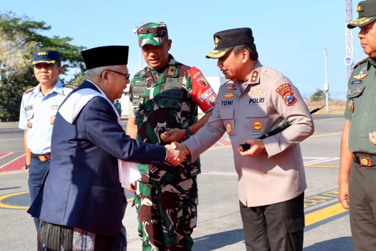 Wapres RI Kunjungi Surabaya dan Bangkalan Polda Jatim Lakukan Pengamanan VVIP