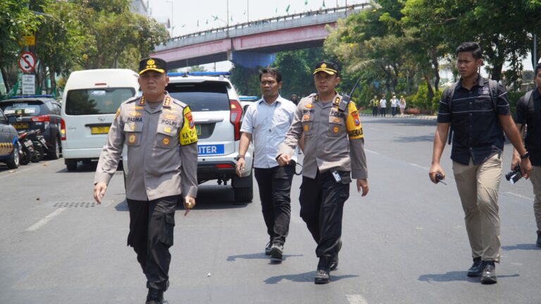 Polisi Sukses Amankan Puncak Hari Santri dan Kunjungan Presiden di Surabaya