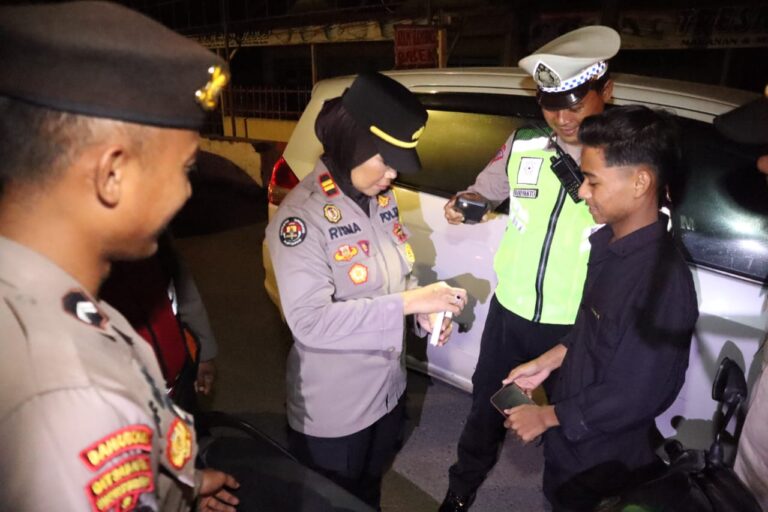 Polres Bangkalan Maksimalkan Patroli Sahur On The Road Cegah Perang Sarung