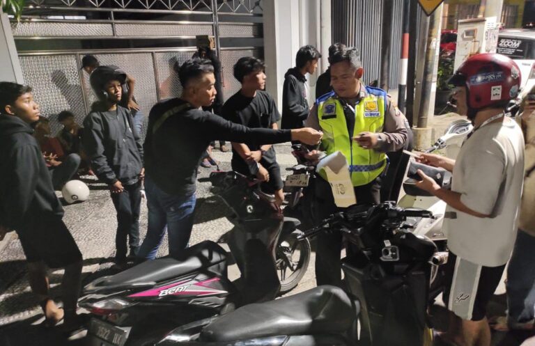 Polisi Amankan 67 Motor Tidak Sesuai Spektek Diduga Untuk Balap Liar di Surabaya