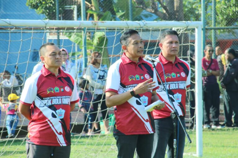 Pj Wali Kota Malang Apresiasi Turnamen Sepak Bola Amputasi Kapolresta Malang Kota Cup 2024