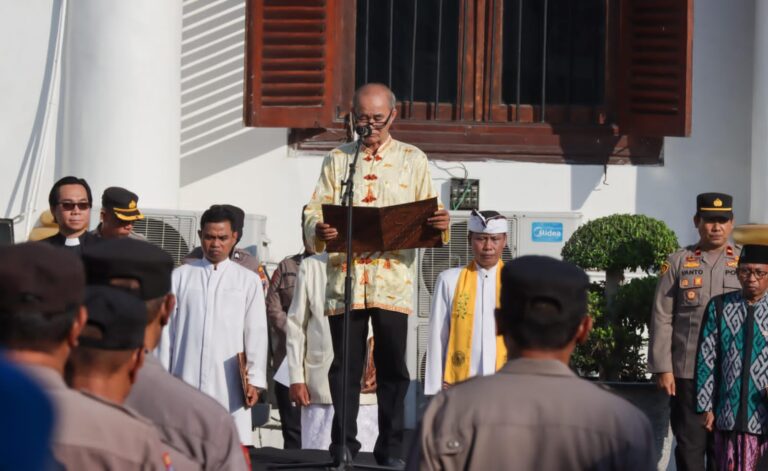 Do’a Lintas Agama di Polrestabes Surabaya, Sambut Hari Bhayangkara Ke-78