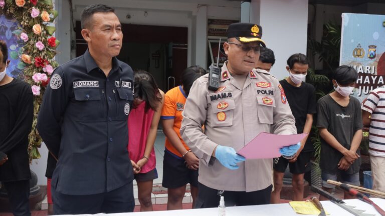 Polisi Berhasil Amankan Tersangka Perampokan Rumah Janda, Kedung Anyar Surabaya