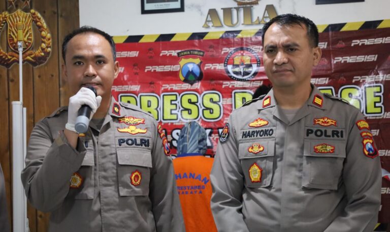 Polisi Berhasil Amankan Terduga Pembuang Bayi di Bratang Gede Surabaya