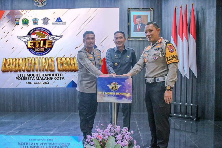 Pertama Kalinya, Dirlantas Polda Jatim Launching 2 Unit EMH di Polresta Malang Kota