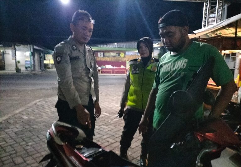 Polres Nganjuk Cegah Tindak Kejahatan Jalanan dengan Patroli SREG