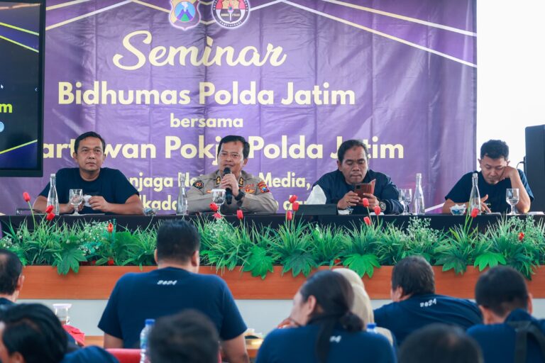 Bidhumas Polda Jatim Gandeng Media Siap Ciptakan Pilkada 2024 Aman dan Damai