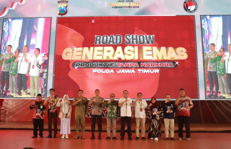 Polda Jatim Gelar Road Show Gerakan Anti Narkoba di Jember