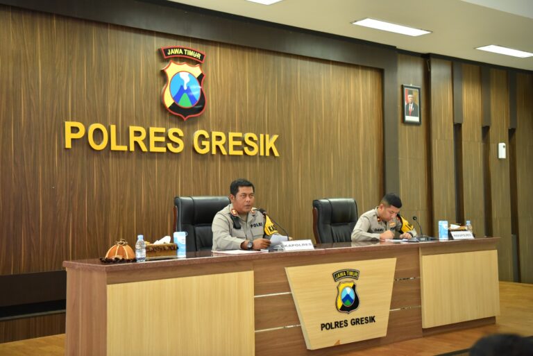 Polres Gresik Sasar 5 Kecamatan di Operasi Tumpas Narkoba Semeru 2024