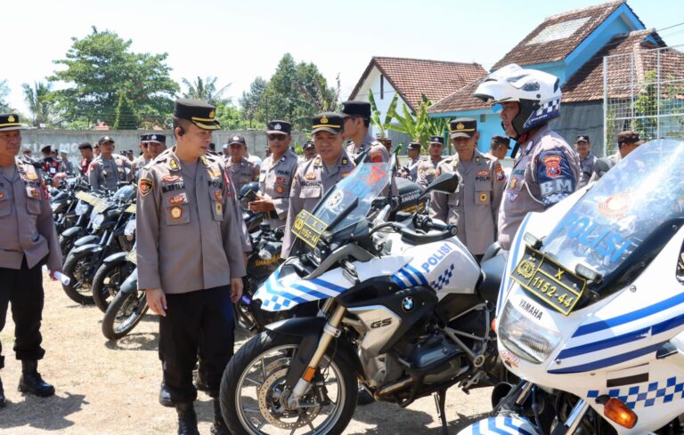 Tim Logistik Polda Jatim Cek Ranmor Dinas Polresta Banyuwangi, Pastikan Kesiapan Pengamanan Pilkada 2024