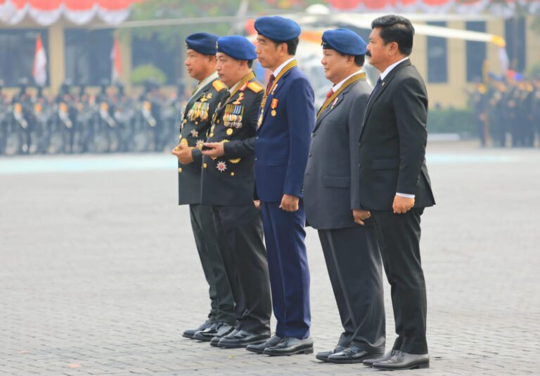 Presiden Jokowi Hadiri Apel Kesiapan Pengamanan Pelantikan Presiden dan Wakil Presiden 2024