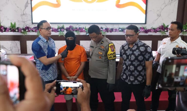 Polres Mojokerto Kota Amankan Dua Gengster Pasca Tawuran di Kelurahan Bloto