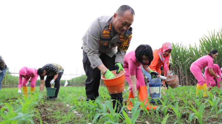 Polresta Malang Kota Gelorakan Swasembada Pangan Sukseskan Asta Cita