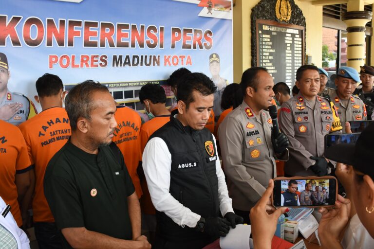 Polres Madiun Kota Berhasil Ungkap Kasus Judol dan TPPO, Wujudkan Astacita Presiden RI