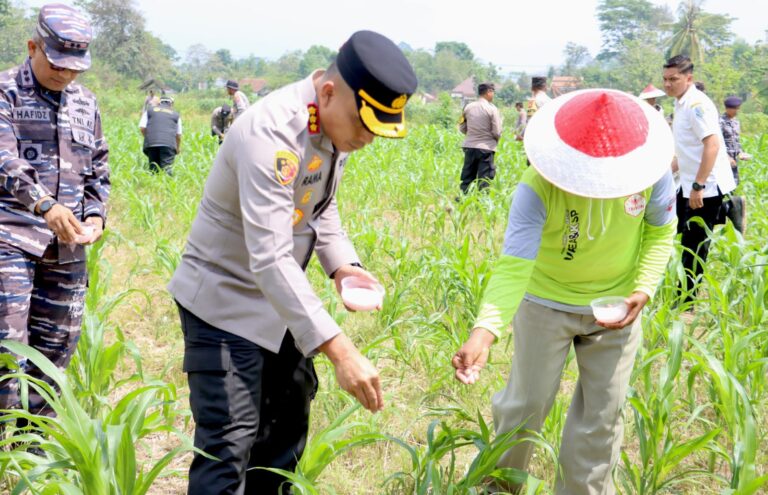 Polresta Banyuwangi Gelorakan Swasembada Pangan Sukseskan Asta Cita