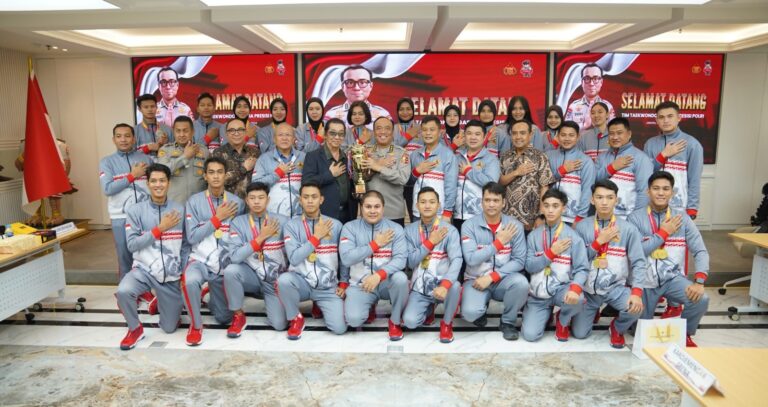 Catatan Emas Tim Taekwondo Garbha Presisi, Jadi Juara umum 2 di Asian Police Championship Open 2024