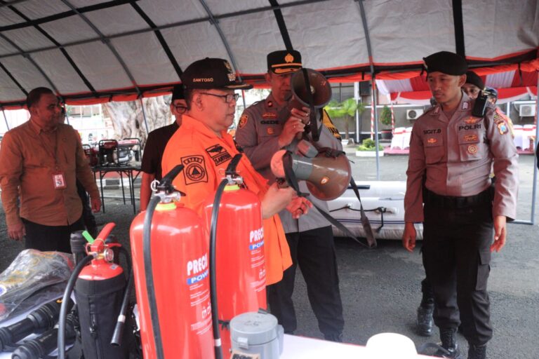 Polres Blitar Kota Siagakan Personel Antisipasi Bencana Hidrometeorologi