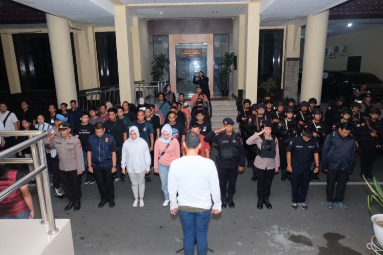 Apel Gabungan Berantas Premanisme: Langkah Tegas Polda Kalbar Menjaga Kamtibmas