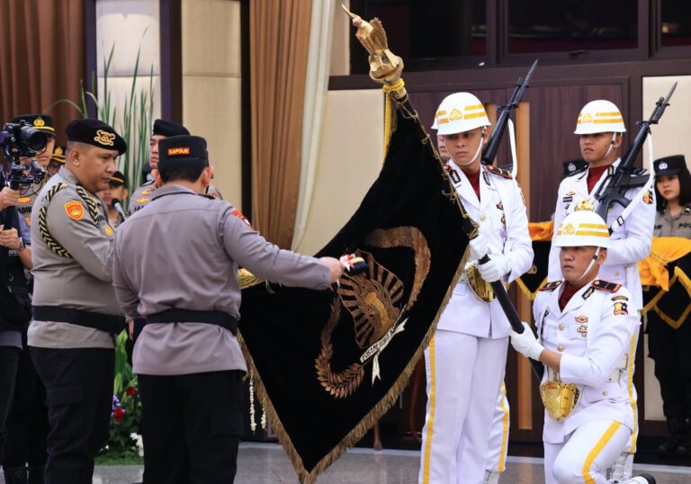 Kapolri Pimpin Upacara Pemuliaan Nilai-Nilai Tribrata Dalam Rangka HUT Bhayangkara ke-79
