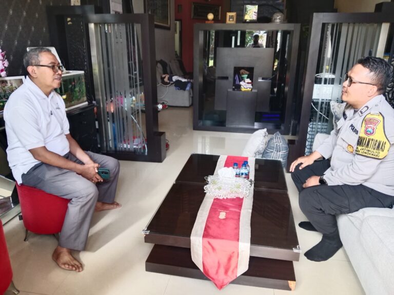 Jelang Idul Adha, Pak Bhabin Intensif Sambang Tokoh Masyarakat Gelorakan Harkamtibmas