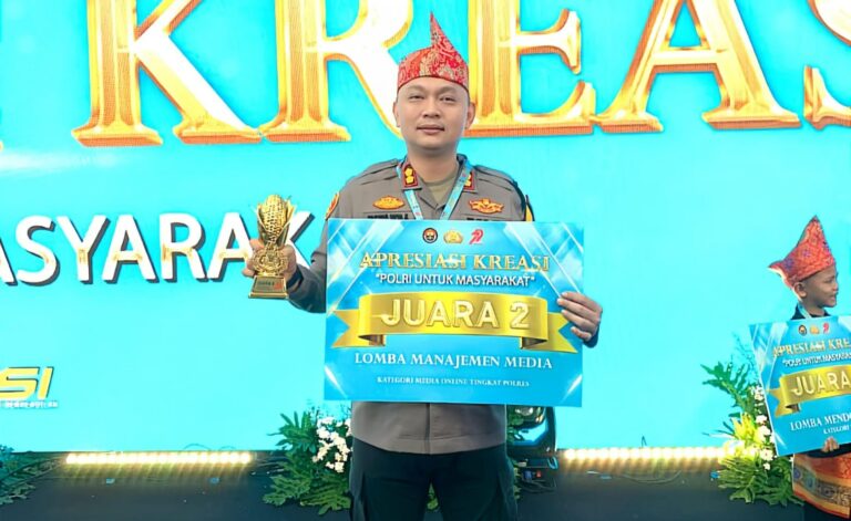 Polres Sumenep Raih Juara II Lomba Manajemen Media Tingkat Nasional di Hari Bhayangkara ke-79