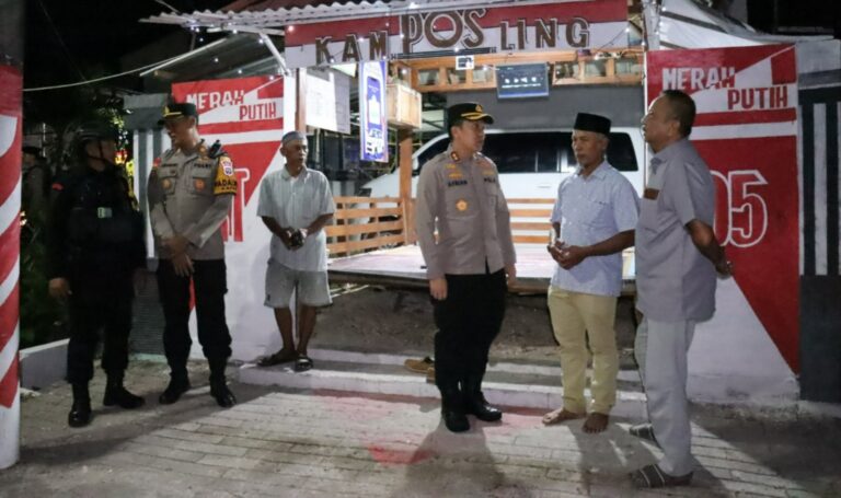 Jogo Jatim Kapolres Bojonegoro Ajak Warga Aktifkan Siskamling Tingkatkan Kewaspadaan