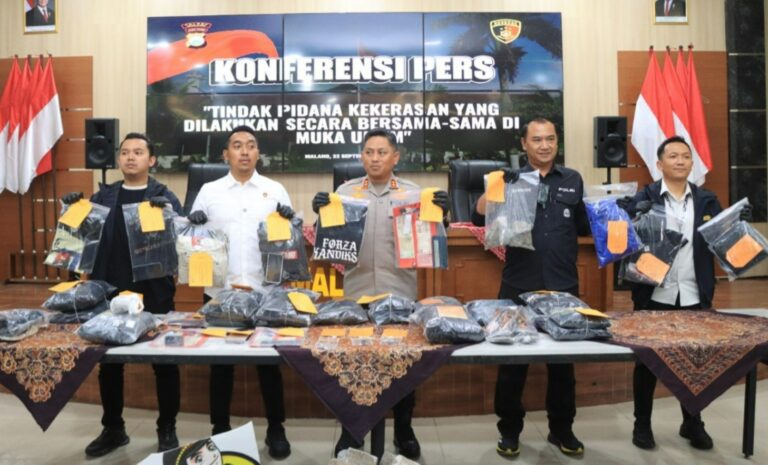 Polres Malang Tetapkan 21 Tersangka Perusakan Kantor Polisi, 6 Diantaranya ABH
