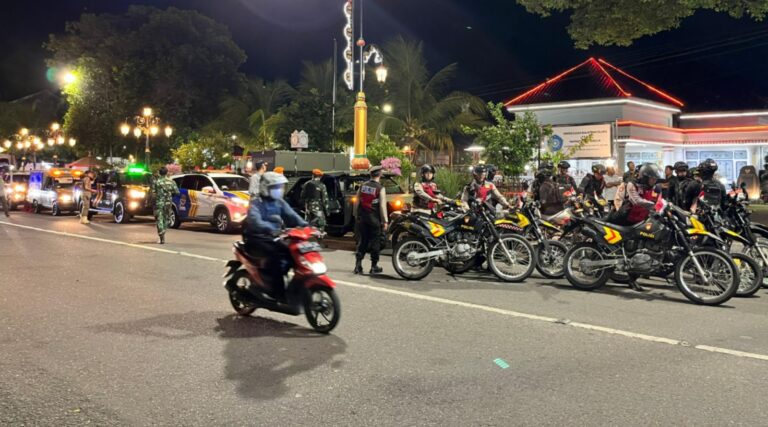 Polres Madiun Kota Patroli Gabungan Skala Besar Wujud Sinergi Harkamtibmas