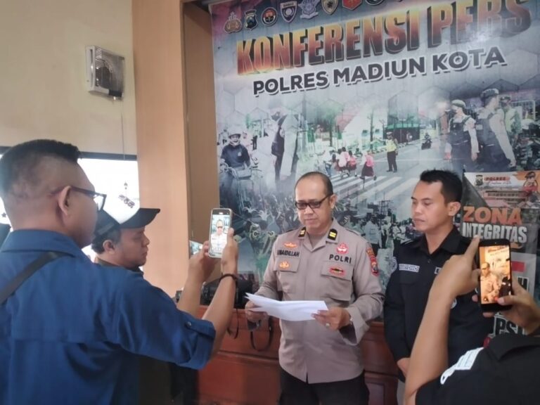 Operasi Tumpas Semeru 2025, Polres Madiun Kota Tetapkan 7 Tersangka , Amankan 1 Kg Ganja dan 15,91 Gram Sabu
