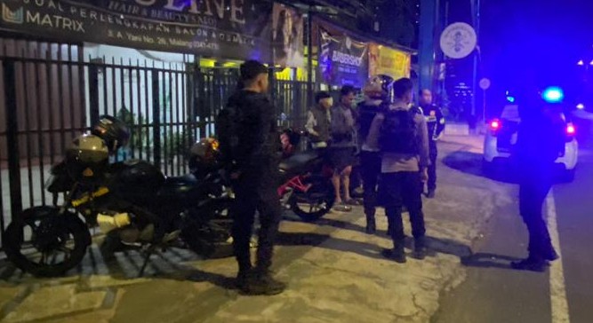 Polresta Malang Kota Tanggapi Cepat Aduan Warga, Bubarkan Balap Liar di Kawasan Tertib Lalu Lintas