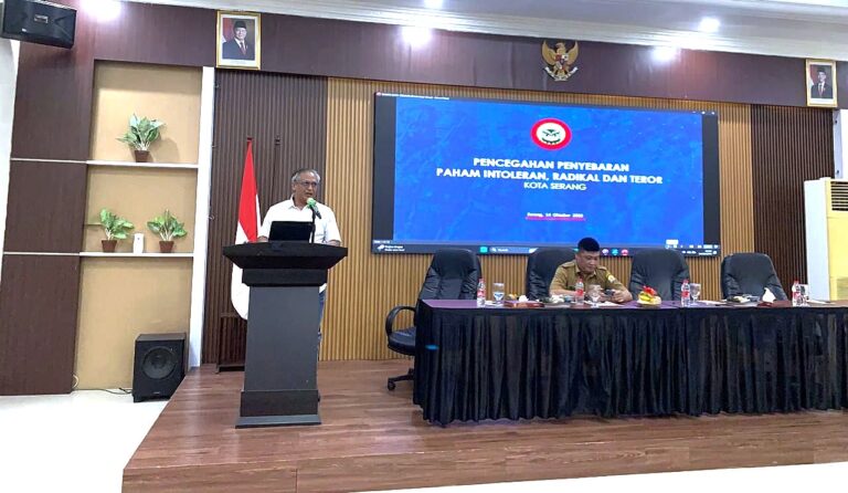 Cegah Paham Intoleran, Radikal dan Teror, Densus 88 AT Polri Gelar Kegiatan PAKEM di Wilayah Kota Serang