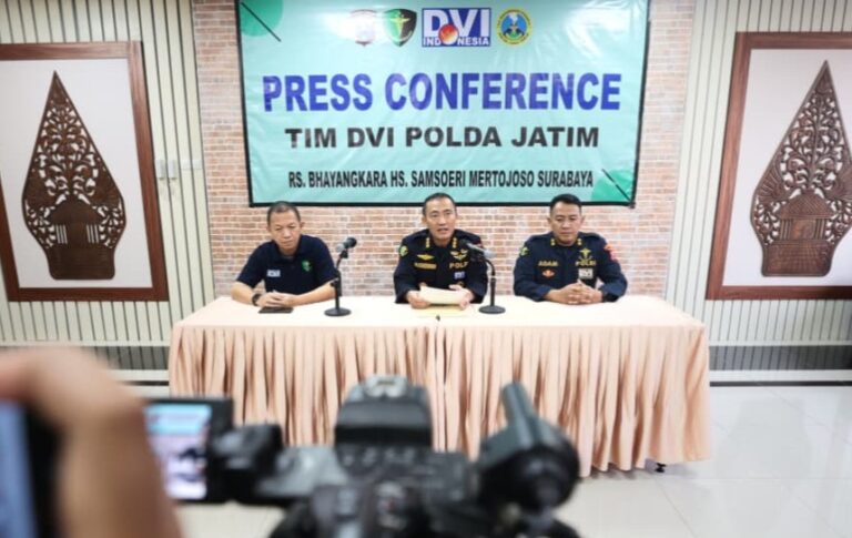 Tim DVI Polda Jatim Telah Berhasil Identifikasi 55 Jenazah Santri Ponpes Al Khoziny Sidoarjo