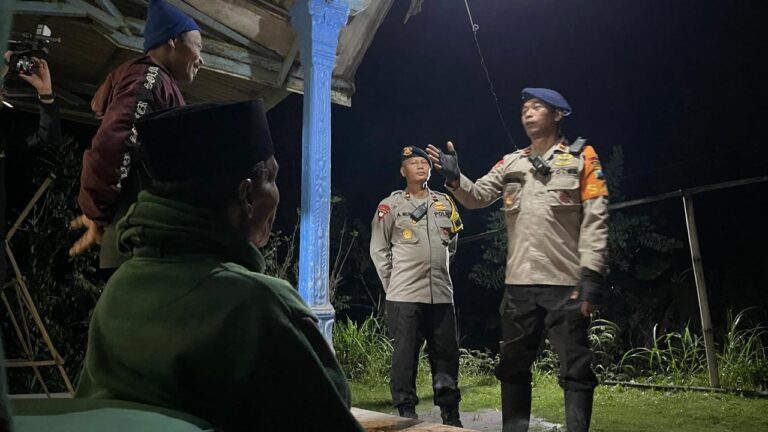 Polisi Masifkan Patroli Malam di Zona Terdampak Erupsi Gunung Semeru