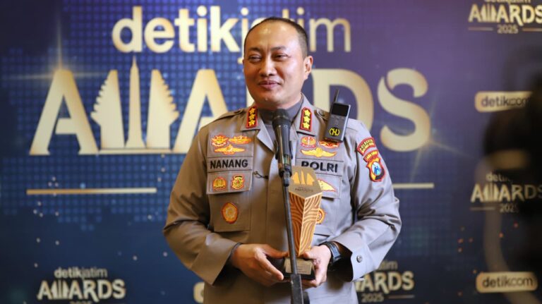 Komitmen Lindungi Anak, Kapolresta Malang Kota Kembali Diganjar detikJatim Awards