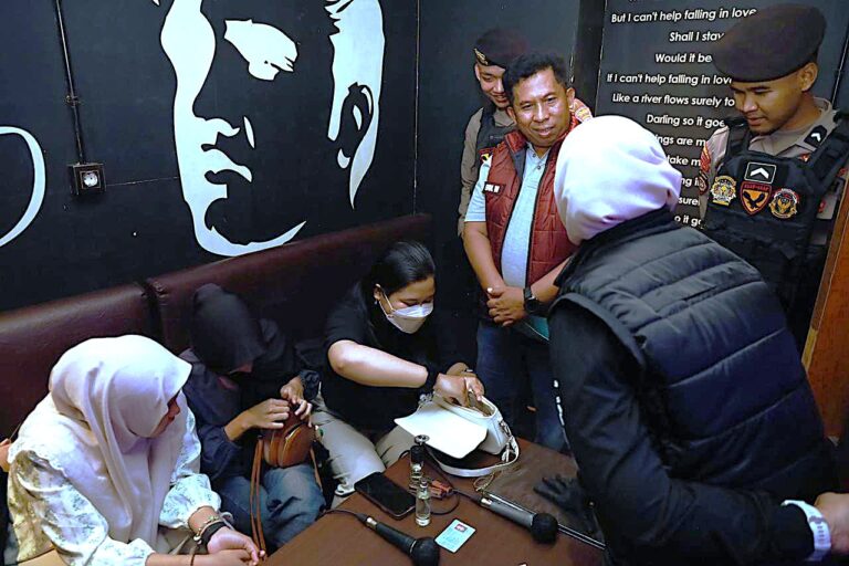 Jelang Nataru Polres Jember Gelar Razia Tempat Hiburan Malam