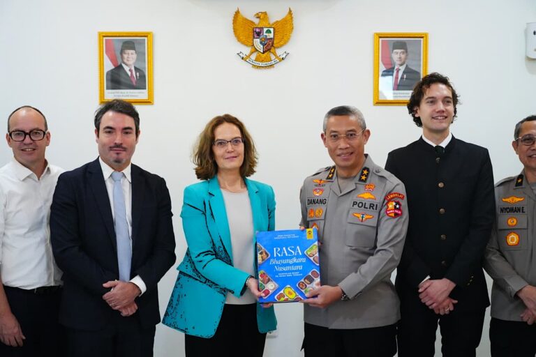 Dapur MBG Polri Kembali Jadi Sorotan Internasional, Mendapat Dukungan Director General for Global Affairs Kementerian Eropa dan Luar Negeri Prancis