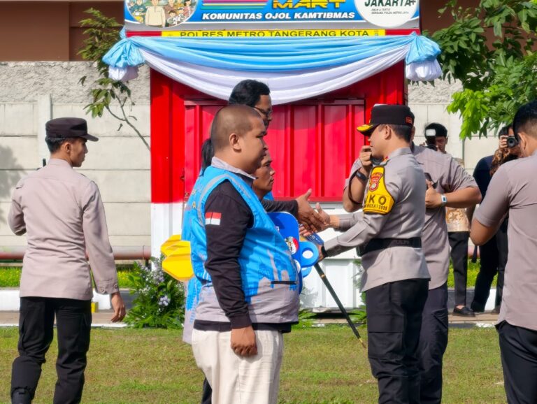 Kapolda Metro Jaya Apresiasi Polres Metro Tangerang Kota Libatkan Ojol dalam Menjaga Kamtibmas