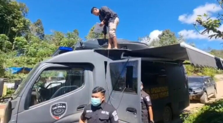 Akses Terputus dan Medan Berat: Polri Maksimalkan Posko, Internet, dan Dapur Lapangan