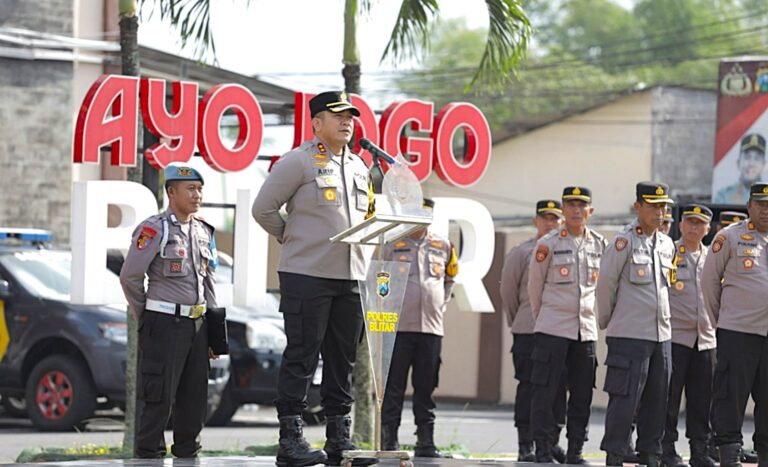 Polres Blitar Masuk 55 Satuan Kerja Polri Berpredikat WBK Tahun 2025