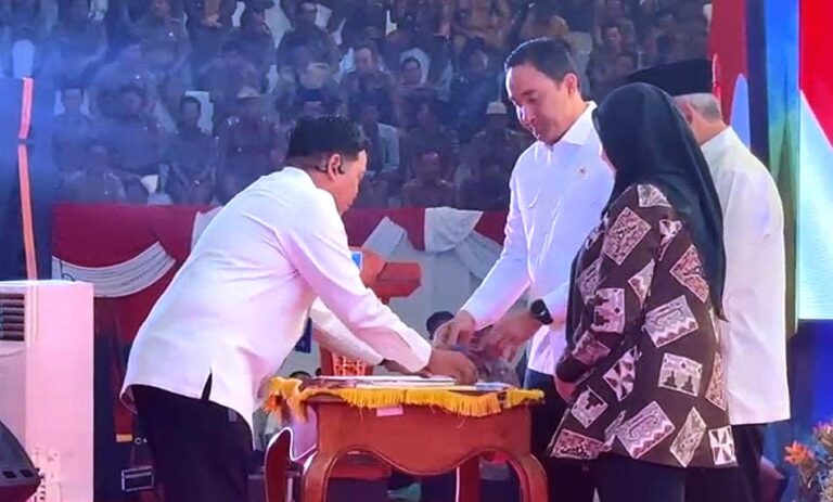 Akselerasi Asta Cita Presiden RI, Mendes dan Kepala BNN Deklarasikan Indonesia Bersinar