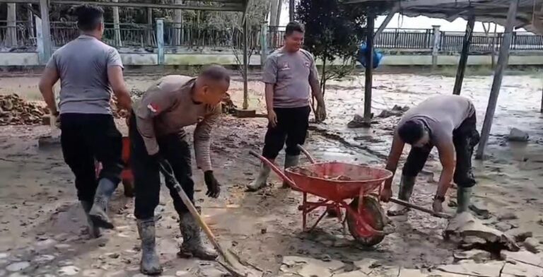 Gerak Cepat Pemulihan Pascabencana, Polri Pastikan Sekolah di Aceh Utara Siap Digunakan