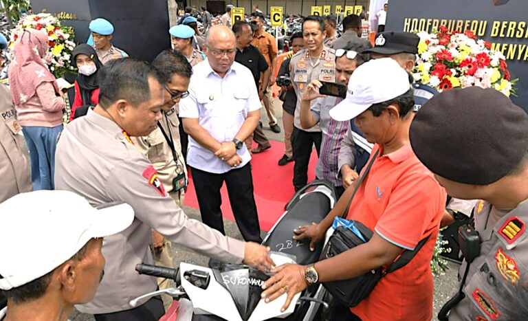 Polrestabes Surabaya Siap Kembalikan 1.050 Unit Hasil Ungkap Curanmor kepada Pemiliknya