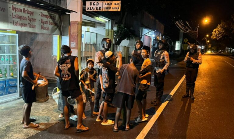 Polres Bondowoso Gelar Patroli Sahur Jaga Kekhusyukan Ramadan