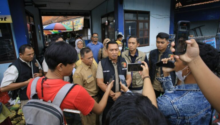 Satgas Pangan Polres Madiun Sidak Pasar Antisipasi Lonjakan Harga Bapokting Jelang Ramadhan