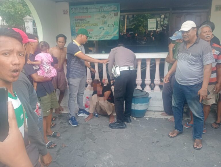 Gerak Cepat Polsek Kenjeran Amankan Pelaku Jambret dari Amukan Massa