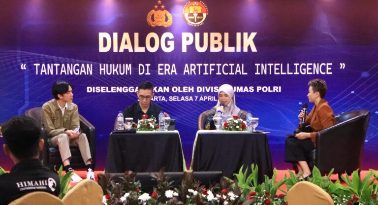 Divhumas Polri Gelar Dialog Publik Bahas Tantangan Hukum di Era Artificial Intelligence