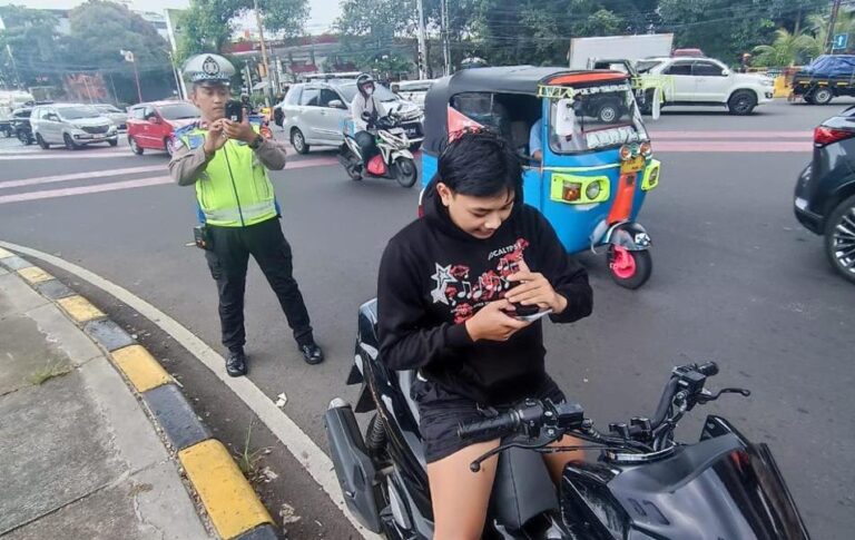 Optimalisasi Penegakan Hukum Digital, Dakgar Handheld Polda Metro Jaya Jaring 60 Pelanggar