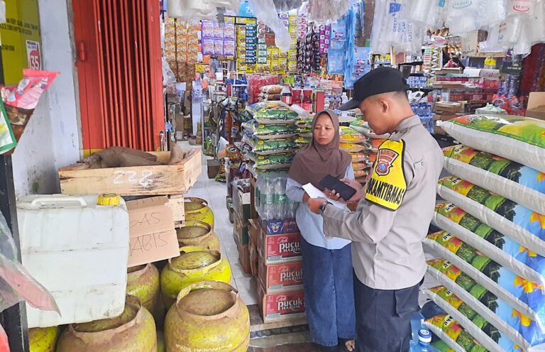 Polres Lumajang Intensifkan Pengecekan LPG 3 Kg, Pastikan Distribusi Tepat Sasaran