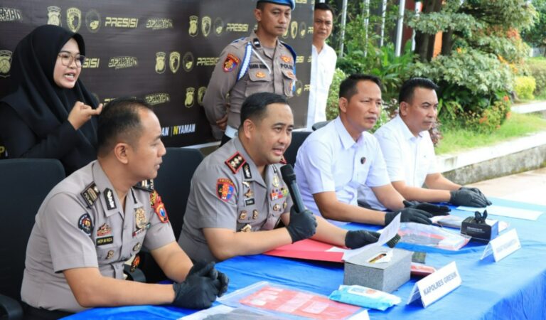 Polres Gresik Bongkar Jaringan Narkoba Lintas Pulau, 6 Tersangka Diamankan